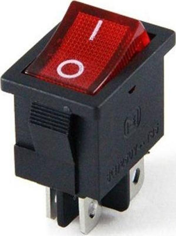 Mini Işıklı Anahtar on-off 4 pin - Image 1