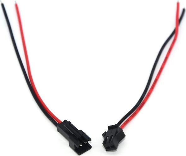 2 Pin Dişi-Erkek Dc Kablo 10 adet - Image 1