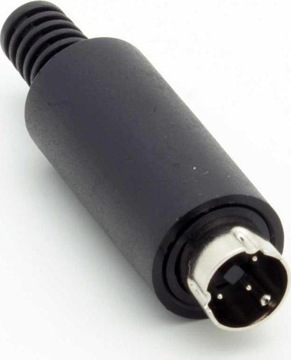 3 pin mini din erkek konnektör - Image 1