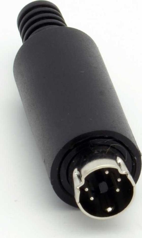 5 pin mini din erkek konnektör - Image 1