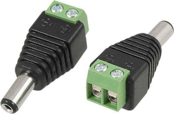 Dc Konnektör Erkek Klemensli - Image 1