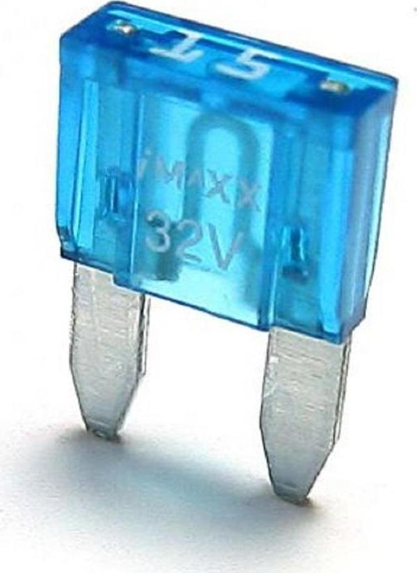 Oto Mini Bıçak Sigorta 15 amper 5 adet - Image 1