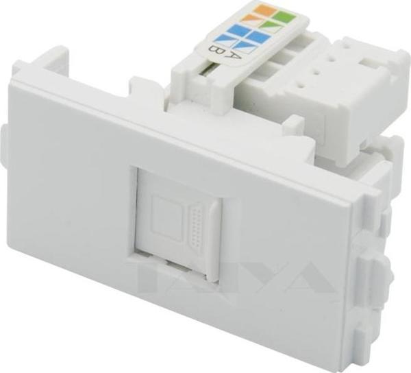 Cat6 Rj45 Priz Modülü 22.5x45 - Image 1