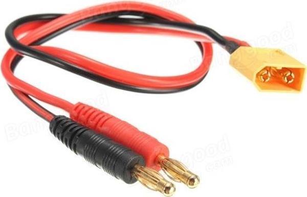 Xt60 Erkek Banana Power Kablo 1 metre - Image 1