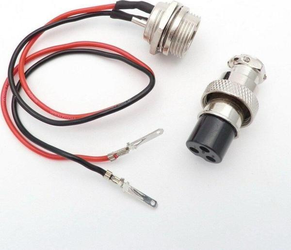 Elektrikli Scooter Şarj soketi 3 pin - Image 1
