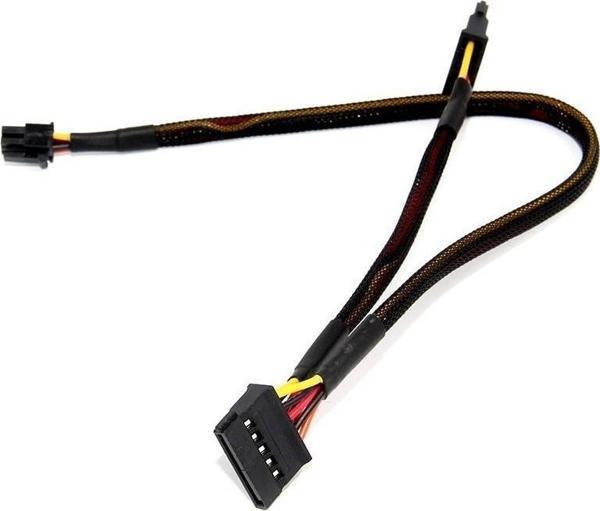 Dell Vostro-Optiplex Mini 6 Pin to 2xSATA Power Kablo - Image 1