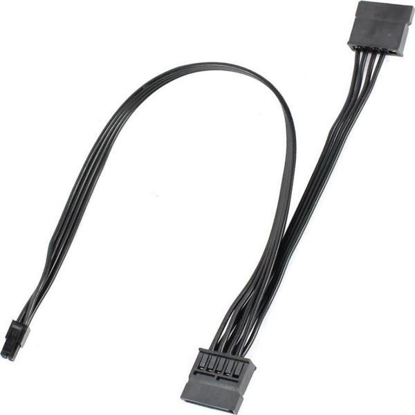 Lenovo Mini 4 Pin to 2xSATA Power Kablo - Image 1