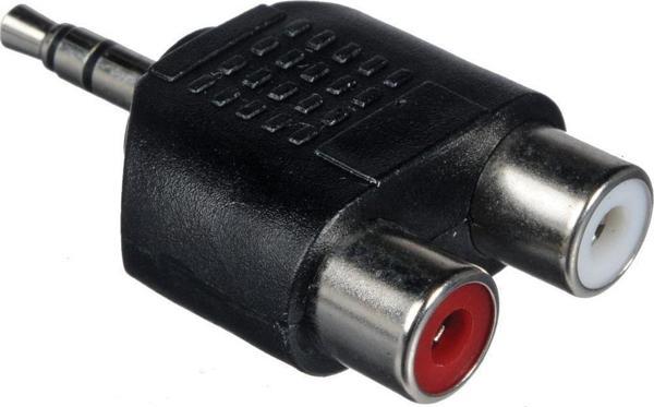1 Stereo Erkek 2 Rca Dişi Çevirici 5 adet - Image 1
