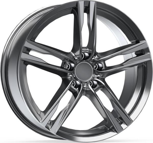 EMR-20179-06 9.5x20"-5x120 ET37 72.56 Glossy Titanium Jant (4 Adet) - Image 1
