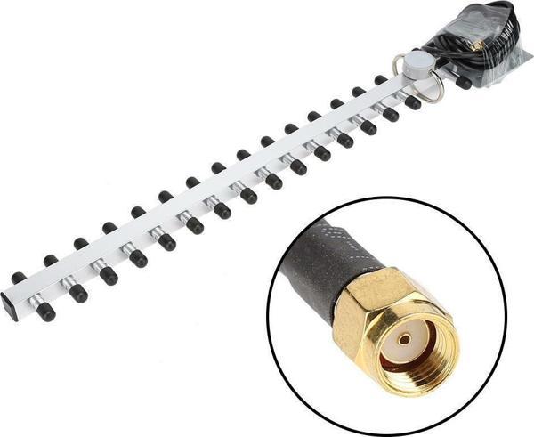 2.4G 16dB WiFi Yagi Yönlü Anten sinyal genişletici - Image 1