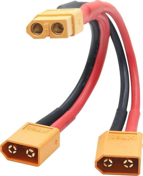 Xt60 Y Tipi Birleştirici 1 Dişi 2 Erkek - Image 1