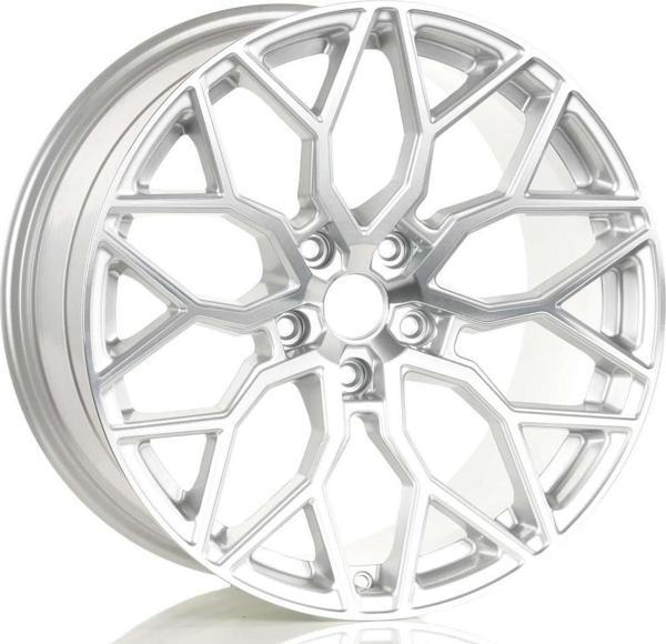 EMR-A319-08 9.5x19" -5x112 ET37 73.1 Silver Diamond Jant (4 Adet) - Image 1