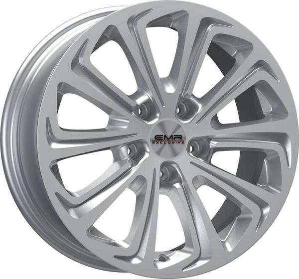 EMR-G690-87 7.0x16" -4x108 ET25 65.1 Silver Diamond Jant (4 Adet) - Image 1