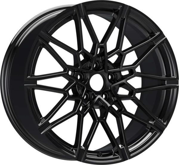 EMR-A339-03 9.5x19" -5x112 ET40 66.6 Black Jant (4 Adet) - Image 1