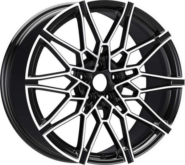 EMR-A339-04 9.5x19"-5x120 ET40 72.6 Black Diamond Jant (4 Adet) - Image 1