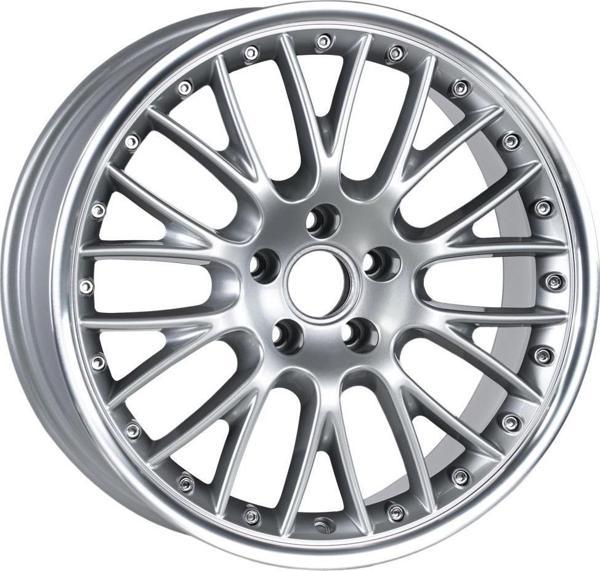 EMR-E441-19 8.0x18-5x114.3 ET35 73.1 Silver Lip Polished Jant (4 Adet) - Image 1