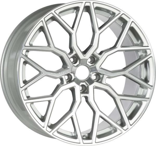 EMR-A367-01 10.0x20" -5x112 ET42 73.1 Silver Diamond Jant (4 Adet) - Image 1
