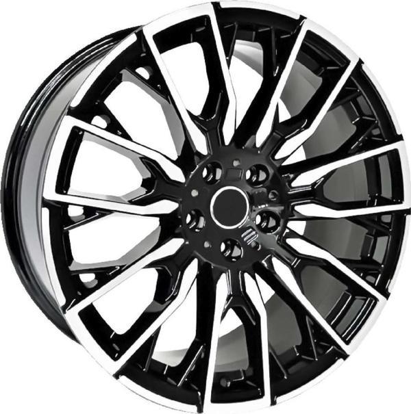EMR-A365-01 9.5x19" -5x112 ET40 66.6 Black Diamond Jant (4 Adet) - Image 1