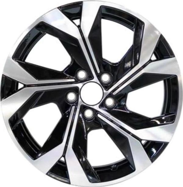 EMR-S1026-01 7.0x17" -4x100 ET35 67.1 Deep Black Diamond Gloss Jant (4 Adet) - Image 1