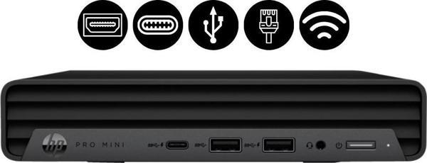 HP Pro 400  i3-14100T 8GB 1TB M.2 SSD 937L3EA ATL3 Fdos  Mini Masaüstü Bilgisayar - Image 1
