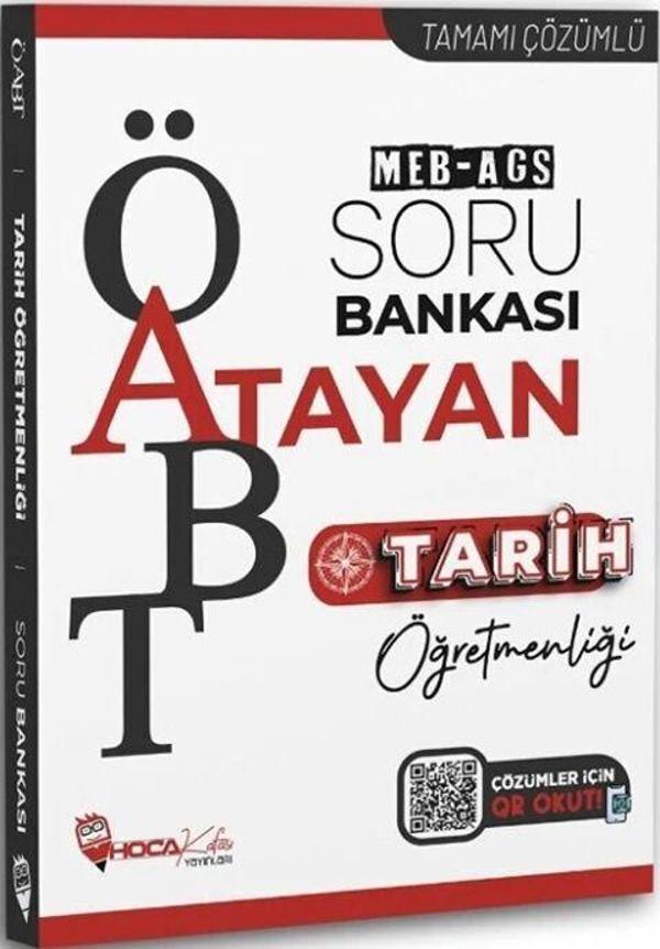 Hoca Kafası ÖABT MEB AGS Tarih Öğretmenliği Atayan Soru Bankası - Hoca Kafası Yayınları - Image 1