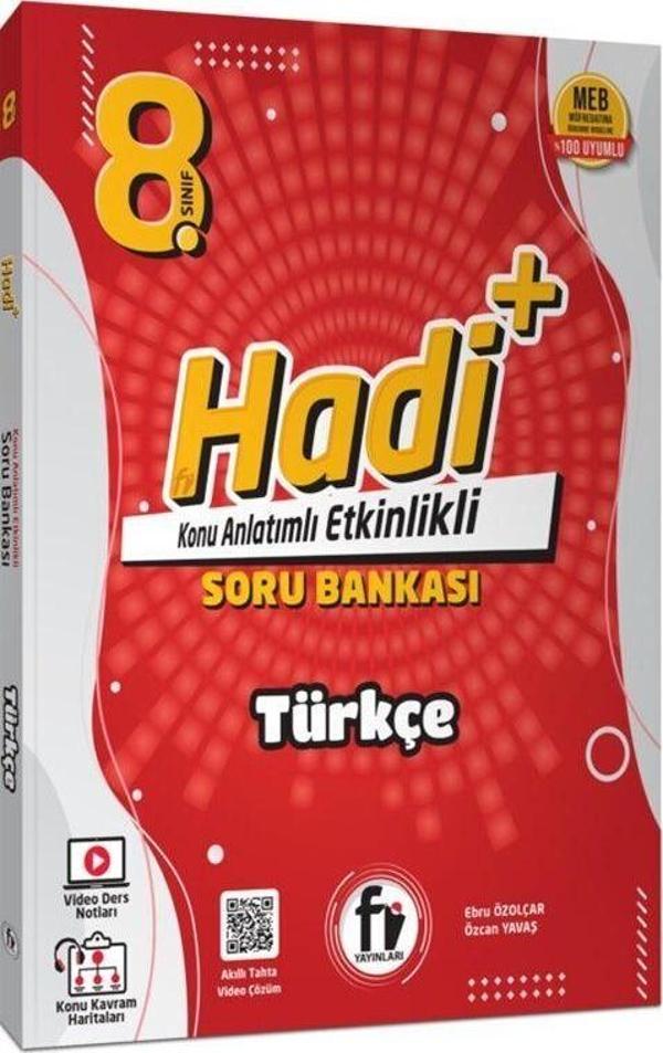 Fi Yayınları 8. Sınıf Türkçe Hadi Soru Bankası - Fi Yayınları - Image 1