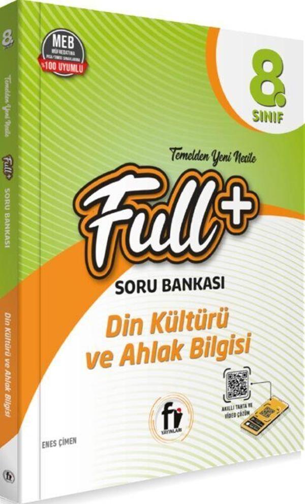 Fi Yayınları 8. Sınıf Din Kültürü ve Ahlak Bilgisi FULL Soru Bankası - Fi Yayınları - Image 1