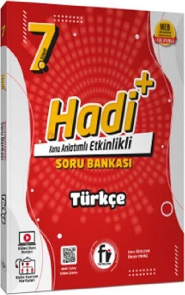 Fi Yayınları 7. Sınıf Fi Türkçe Hadi Konu Anlatımlı Etkinlikli Soru Bankası - Fi Yayınları - Image 1