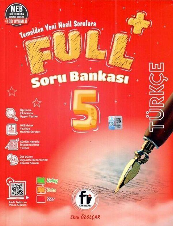 Fi Yayınları 5. Sınıf Türkçe FULL Soru Bankası - Fi Yayınları - Image 1