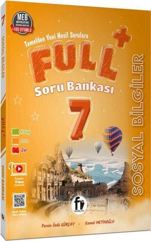 Fi Yayınları 7. Sınıf Sosyal Bilgiler FULL Soru Bankası - Fi Yayınları - Image 1