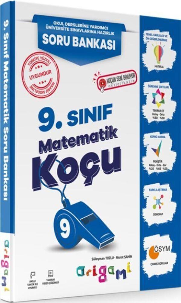 Tammat Yayıncılık 9. Sınıf Matematik Origami Soru Bankası - Tammat  Yayıncılık - Image 1