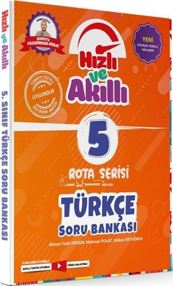 Tammat Yayıncılık 5. Sınıf Türkçe Rota Serisi Hızlı ve Akıllı Soru Bankası - Tammat  Yayıncılık - Image 1