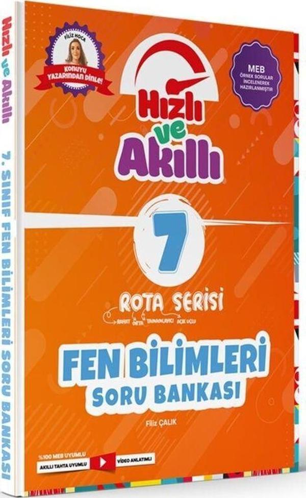 Tammat Yayıncılık 7. Sınıf Fen Bilimleri Rota Serisi Hızlı ve Akıllı Soru Bankası - Tammat  Yayıncılık - Image 1
