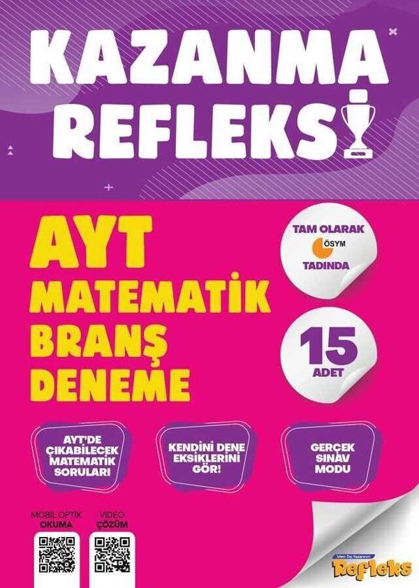Tammat Yayıncılık AYT Matematik Kazanma Refleksi Branş Deneme - Tammat  Yayıncılık - Image 1