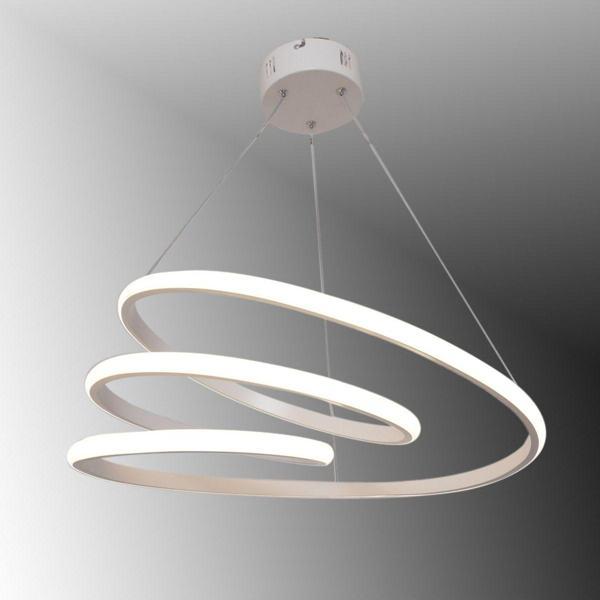 TT Aydınlatma Tt301-By Yay Modeli Mat Beyaz ( Gün Işığı ) Led Avize - Image 1