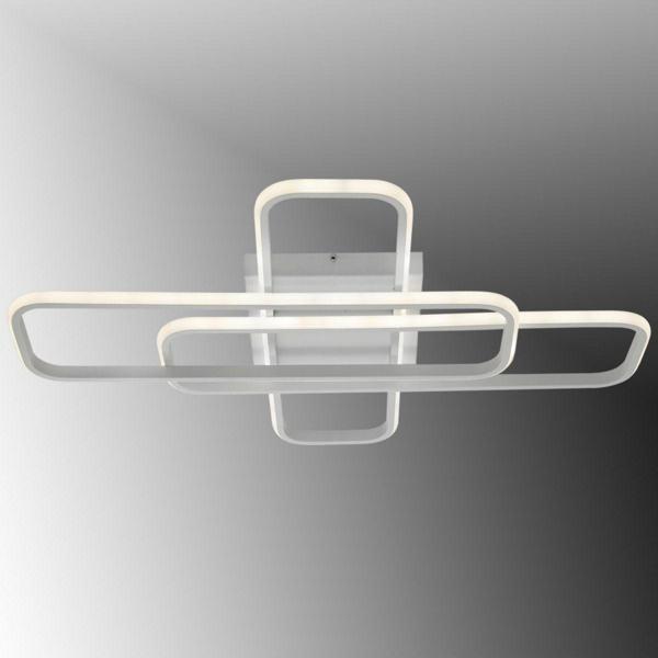 TT Aydınlatma Tt324-By ( 3 Renk Işık Modüllü ) 57 X 17 Profil Mat Beyaz 3 Lü Plofonyer Led Avize - Image 1