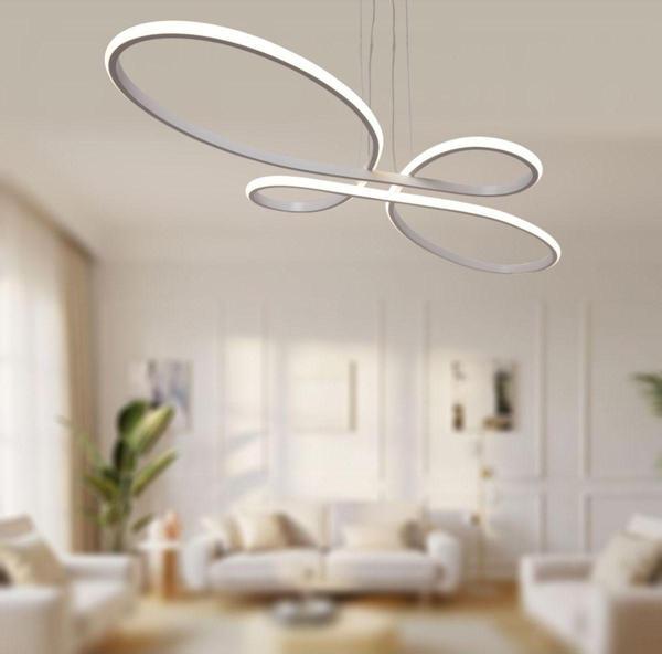 TT Aydınlatma Tt041-By Trend Modeli ( Gün Işığı ) Mat Beyaz Led Avize - Image 1