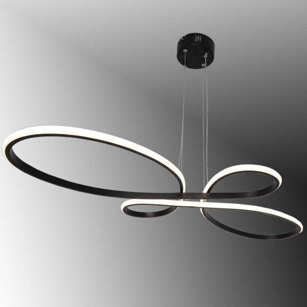 TT Aydınlatma Tt041-Sy Trend Modeli ( Gün Işığı ) Mat Siyah Led Avize - Image 1