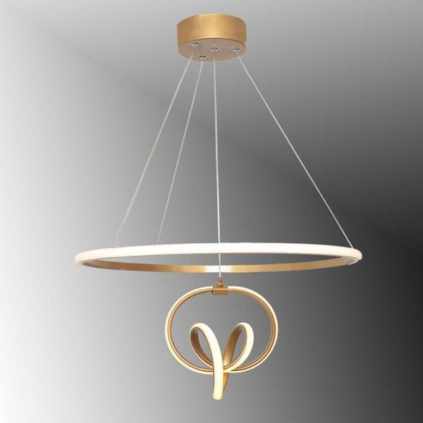 TT Aydınlatma Tt319-Esk Canus Modeli Eskitme Boyalı ( 3 Renk Modüllü ) Led Avize - Image 1