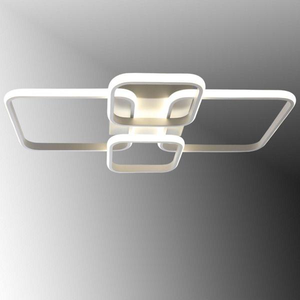 TT Aydınlatma Tt500-4-By ( 3 Renk Işık Modüllü ) Mat Beyaz Plofonyer 4 Lü Led Avize - Image 1