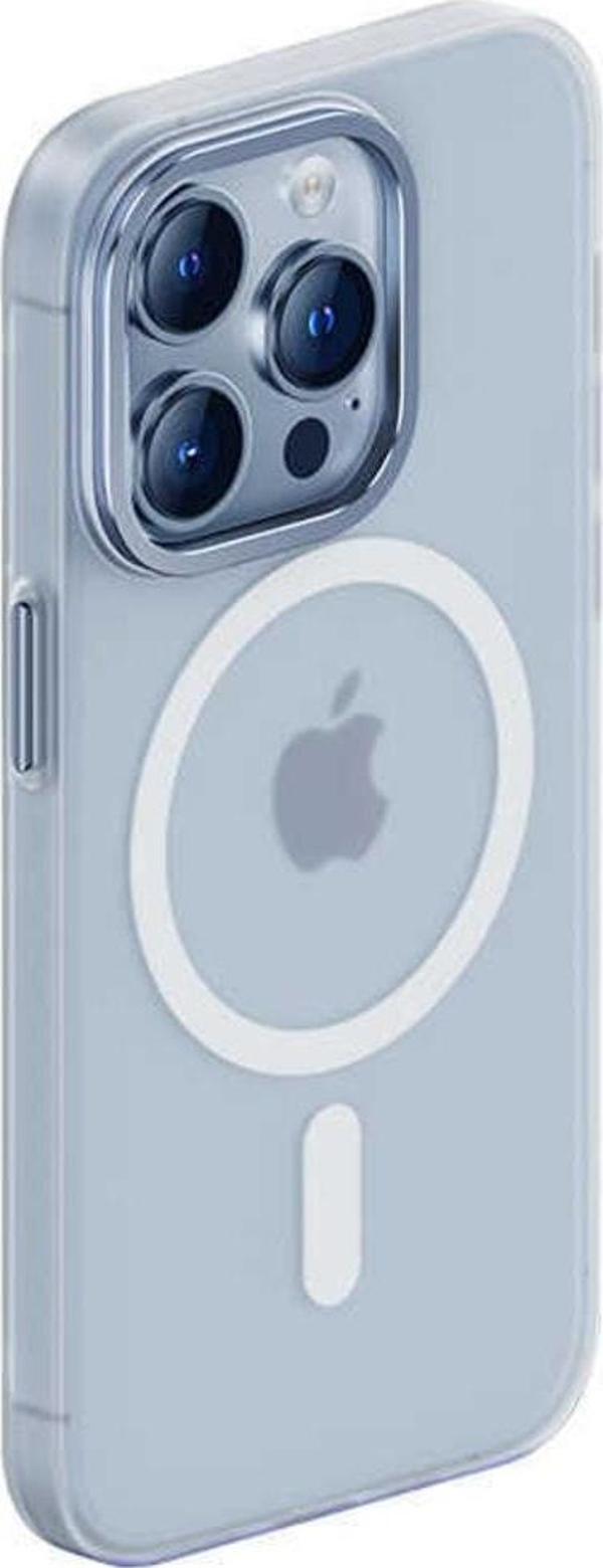 Benks Apple Iphone 14 Pro Max Kılıf Sararmayan Wireless Şarj Destekli Yeni Seri Magnetik Haze Kapak - Image 1