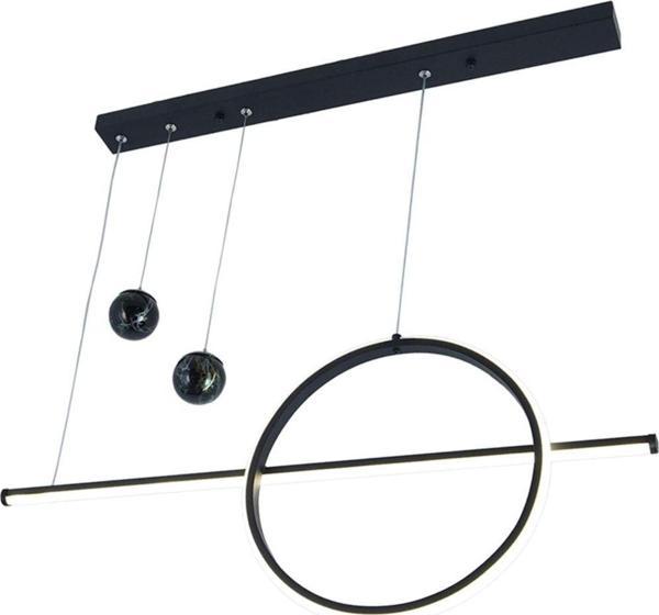 TT Aydınlatma Tt026-Sy Mat Siyah ( Gün Işığı ) Led Avize - Image 1