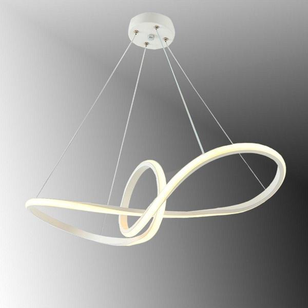 TT Aydınlatma Tt002-By Papyon Modeli Mat Beyaz ( 3 Renk Işık ) Led Avize - Image 1