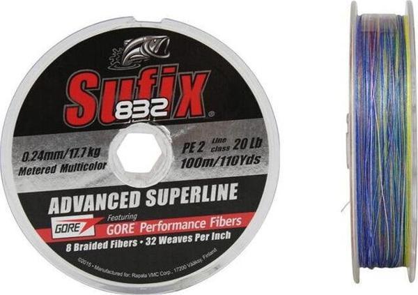 Sufix Advanced Superlıne  0,24mm-100mt İpek Misn.   - Image 1