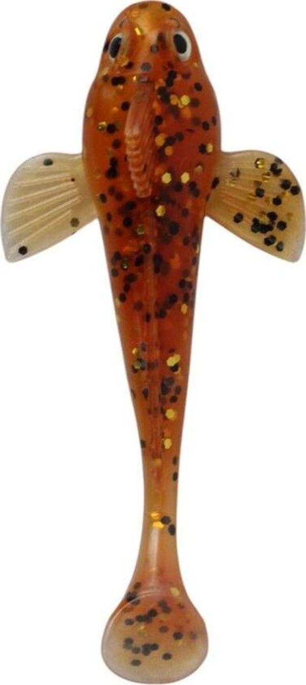 Balzer Shirasu Grundel Orange P. 8 Cm 3 Lü Silikon   - Image 1