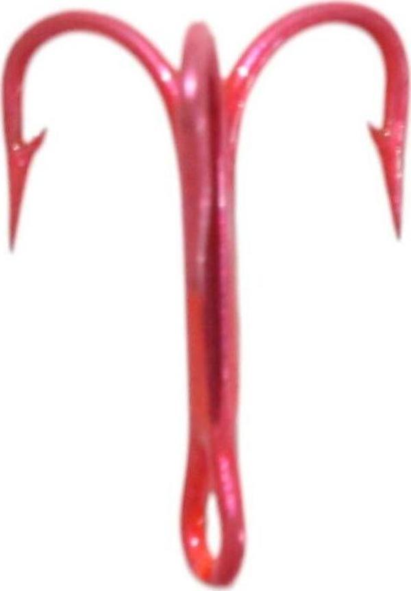 Mustad Hq:35648 No:8 Kırmızı 3 Lü İğne   - Image 1