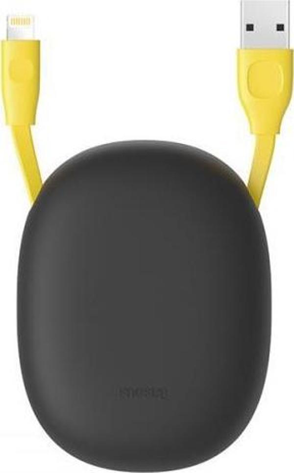 Baseus Lets Go Lightning iPhone 12-11, 11 Pro, SE 2020, XR, XS, 8-7 ile Uyumlu USB Kablo 1metre CALRN-GY - Image 1