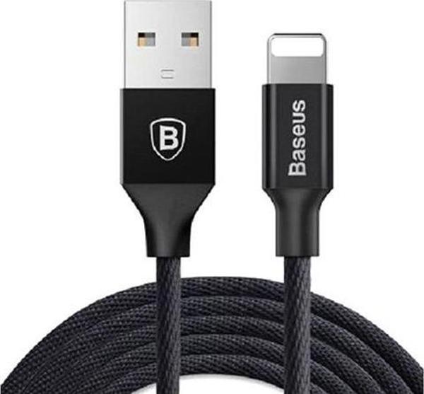 Baseus Yiven Lightning Kablo 1.8M Siyah - Image 1