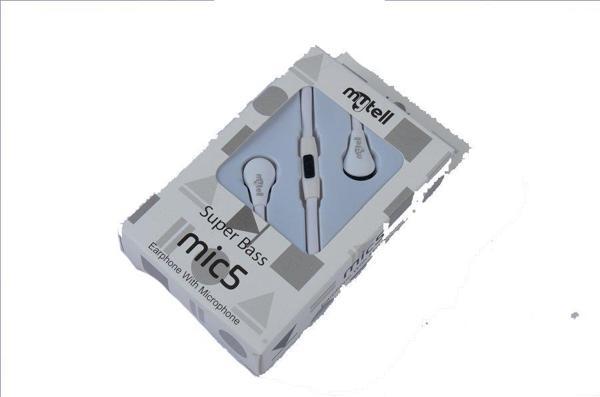 Mytell Universal 3,5 Mikrofonlu Kulaklık Seti Beyaz Mic5 - Image 1