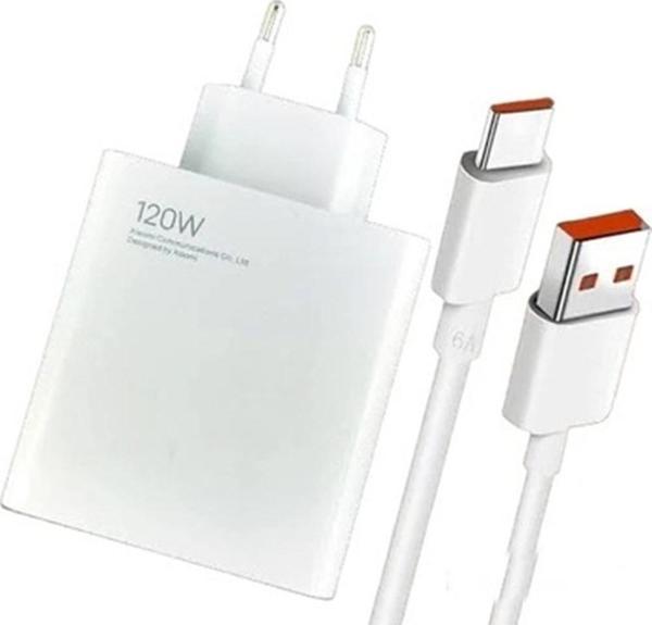 120W Xiaomi 12T Pro Uyumlu  Şarj Adaptörü ve Type C Kablo Seti GaN Teknolojisi - Image 1